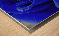 BLUER ROSE Wood print