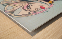 Harley Quinn Wood print