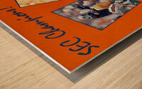 1988 SEC Champions Auburn Football Art Wood print
