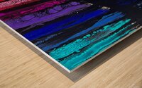 Northern Lights Wood print