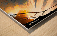 Backlit path - GIA-2309-1048-OIL-1 Wood print