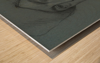 Schetch of a man Wood print