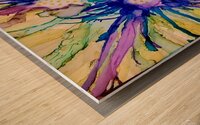 Burst Wood print