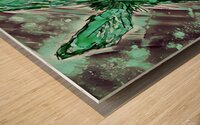Clarence in Green Wood print