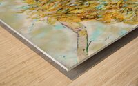 Clem in Yellow Wood print