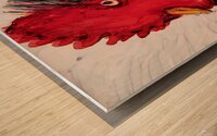 Red Wood print