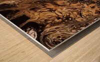 Shimmering Darkness 2 Wood print