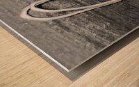 Clippy Wood print