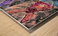1 Clarence x 4 Wood print