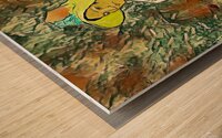 van gogh 1890 girl in white digitized pastel Wood print