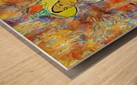 van gogh 1890 girl in white digitized impressioni Wood print