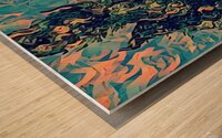 van gogh cypresses 4 Wood print