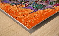 Van Gogh flowers3 Wood print