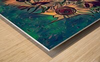 Van Gogh flowers9 Wood print