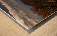 Smoky Mountain Overlook in Autumn Wood print