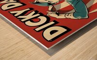 Dicky Dare: Americas Boy Hero Wood print