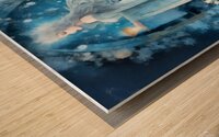 Winter Magic of the Snow Queen Painting Wood print