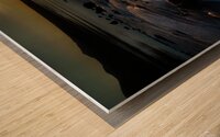 Skilak Lake Fishng Guide Wood print