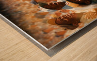 Loving the Game  Wood print