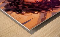 Rihanna Wood print