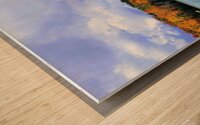 Fall on the Lake Wood print