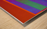 FINISH LINE  Wood print