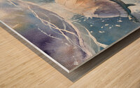 Sea Turtle - Florida Wood print