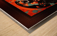 Without A Doubt Its Desire Pop Surrealism Alluring Portrait AI Concept Art by Xzendor7 Wood print