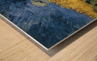 Van Gogh Wheatfield with crows Wood print