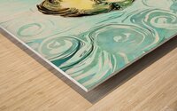 watercolour Wood print