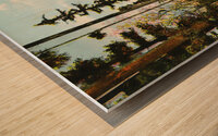 1910 university of washington campus art row1 Wood print