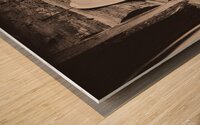 Antique Washroom Wood print