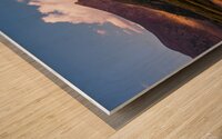 Aspenglow On Mount Bierstadt Wood print