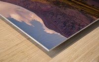 Sunset Reflection Wood print