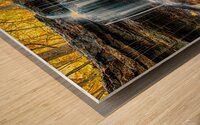 Rock Creek Falls Wood print
