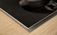 THE THINKER  Wood print