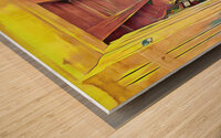 Living Room Wood print