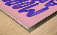 More Amor Por Favor Wood print