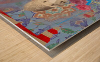 Egyptian Architectural Grandeur Wood print