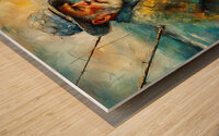 FISHERMAN  Wood print