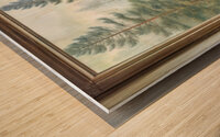 Collection of Cranberry Glass Wood print