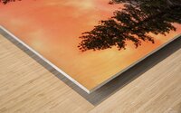 Half Dome Apocalyptic -Panorama Wood print
