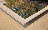 AU FEU Wood print
