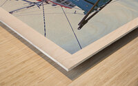 CALE SECHE Wood print