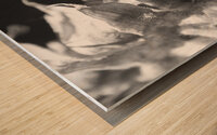 Hold On Keep Growing Wood print