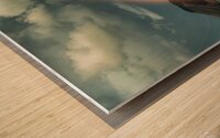 Clearing Storm Golden Gate Wood print