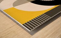 Geometric Abstract Wood print