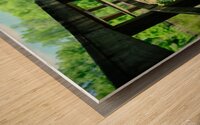Oxbow Lake 2 - LA Wood print