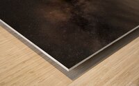 Milky Way over Grewingk Glacier Wood print