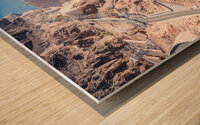 Hoover Dam   Nevada 05210 Wood print